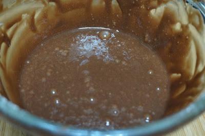 Magdalenas de chocolate Magdalenas de chocolate