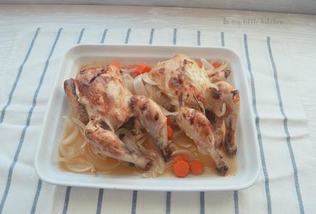 Reto Alfabeto Salado- Picantones en escabeche de naranja