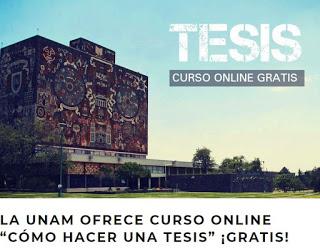 HACER UNA TESIS. Curso libre y que se abre periódicamente