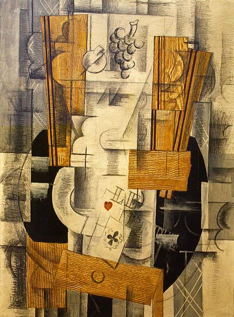 Georges Braque Compotier et cartes