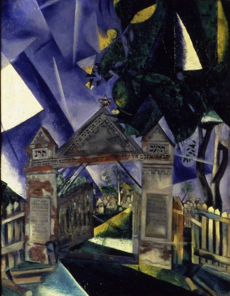 Marc Chagall Les portes du cimetiere