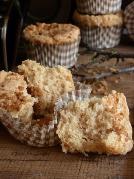 Magdalenas de Gofio y Almendra