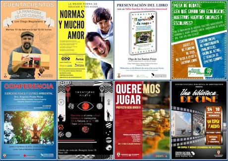 Agenda de actividades en el Centro Cultural Biblioteca de Montequinto