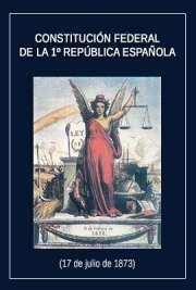 ConstituciÃ³n Primera RepÃºblica EspaÃ±ola