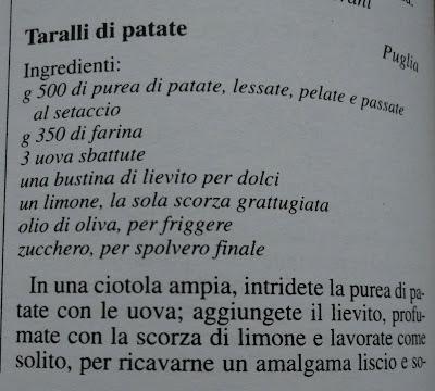 TARALLI - RETO SALADO CRI: PUGLIA TARALLI - RETO SALADO CRI: PUGLIA