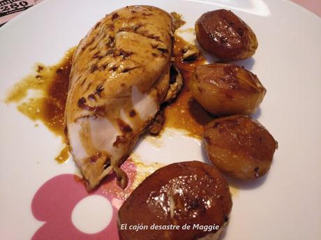 POLLITO MARINADO A LA NARANJA