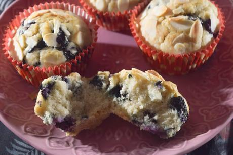 Muffins Veganos de Arándanos