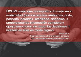 Qué es y que no es una doula