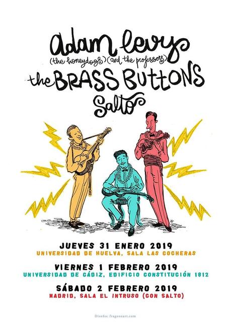 Previa Campus Rock Adam Levy&The Brass Buttons