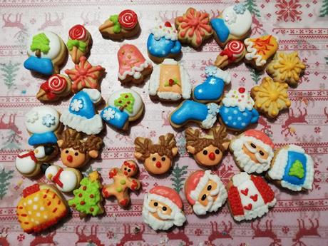 GALLETAS Y MINIGALLETITAS DE NAVIDAD