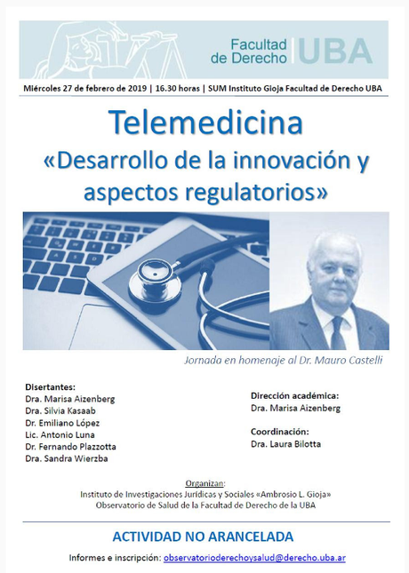 Telemedicina: desarrollo de la innovación y aspectos regulatorios