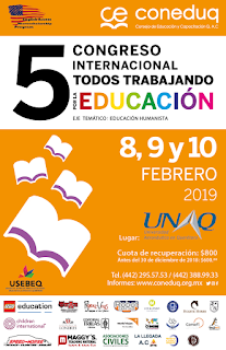 Congreso Internacional de Educación 2019 en Querétaro