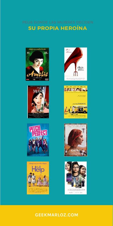 Películas donde no hay príncipe azul