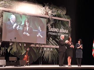 Txomin Bereciartua galardonado con el Premio Sabino Arana