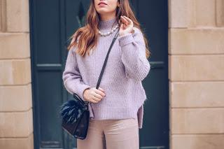 Lavender knit