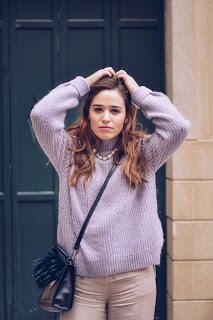 Lavender knit