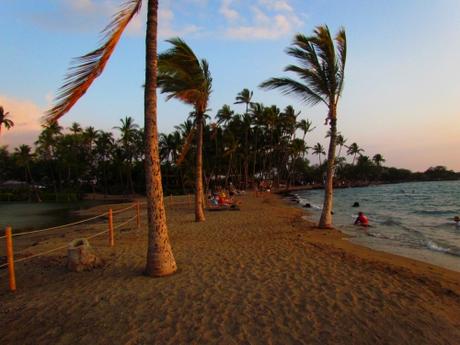 Playa de Anaeho omalu Bay. Waikoloa. Hawai