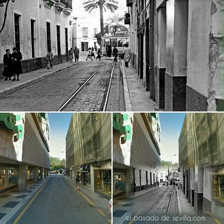 Una calle con deshonores