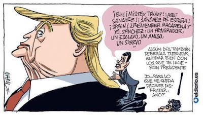 Suenan tambores de guerra en Venezuela, “una Paquí, otra Pallá” y la derecha protesta en la calle contra Pedro Sánchez.