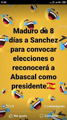 Suenan tambores de guerra en Venezuela, “una Paquí, otra Pallá” y la derecha protesta en la calle contra Pedro Sánchez.