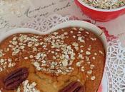 Cake corazón avena nueces