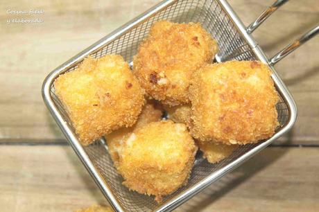 CROQUETAS DE SHIITAKE REBOZADAS EN PANKO