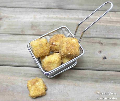 CROQUETAS DE SHIITAKE REBOZADAS EN PANKO