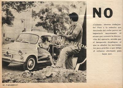 Cómo bajarse de un viejo Fiat 600