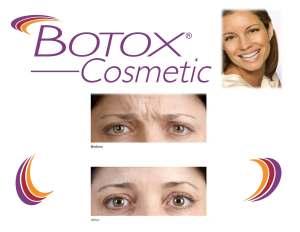 Botox, Vistabel, Bocouture, Azzalure: ¿Epidemia de secuelas por inyección de toxina botulínica?
