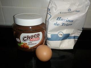 GALLETAS CREMA DE CACAO (SÓLO 3 INGREDIENTES)