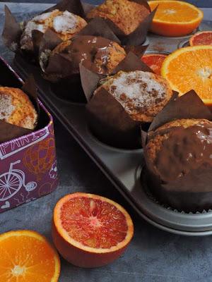 Magdalenas super jugosas de naranja Magdalenas super jugosas de naranja