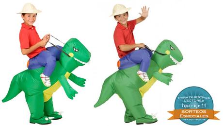 ¡Consigue un original disfraz de dinosaurio para tu peque!