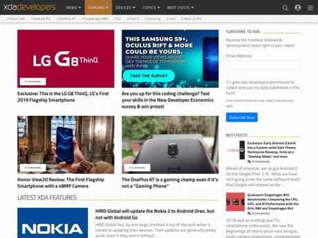 Descarga archivos app en XDA Developers