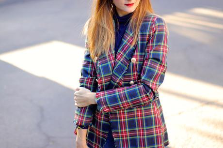 TARTAN BLAZER