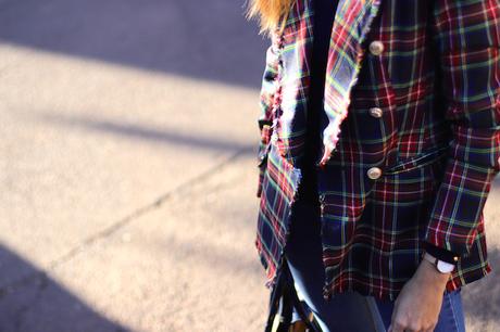 TARTAN BLAZER