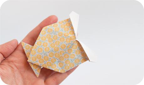 Pez de origami