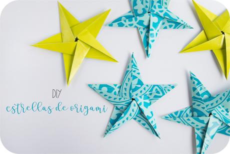 DIY: Estrellas de origami