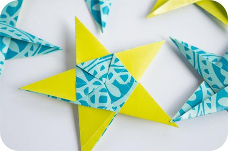 DIY: Estrellas de origami