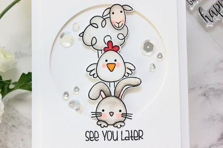 Animal Tower Card Animal Tower Card
