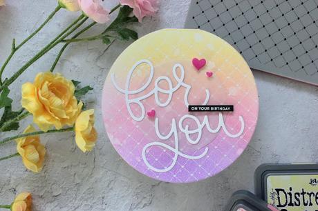 Circle Birthday Card