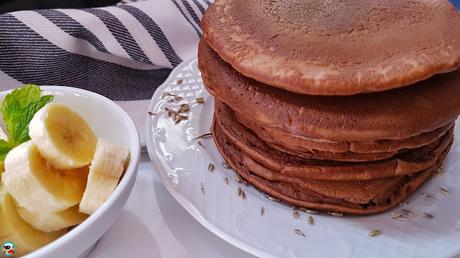 Pancake de chocolate