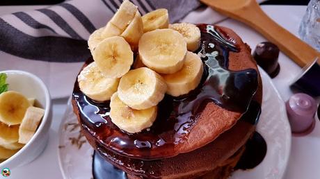 Pancake de chocolate
