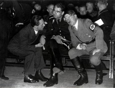 Goebbels y Hitler