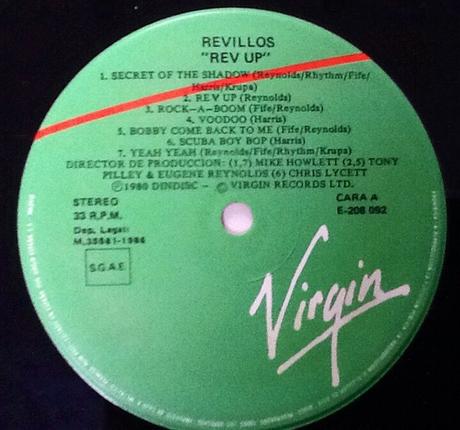 The Revillos -Rev up Lp 1980