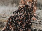 Tendencias primavera 2019: boho floral dress días looks
