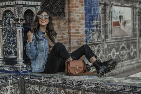 HOW TO STYLE: DENIM JACKET+ DR MARTENS JADON martens jadon