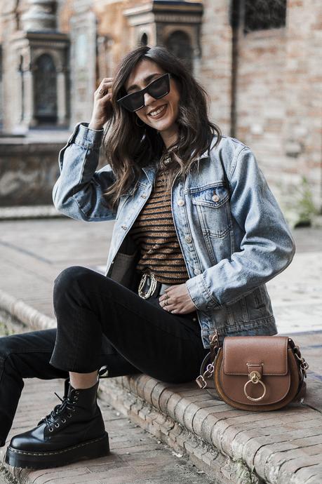 HOW TO STYLE: DENIM JACKET+ DR MARTENS JADON HOW TO STYLE: DENIM JACKET+ DR MARTENS JADON