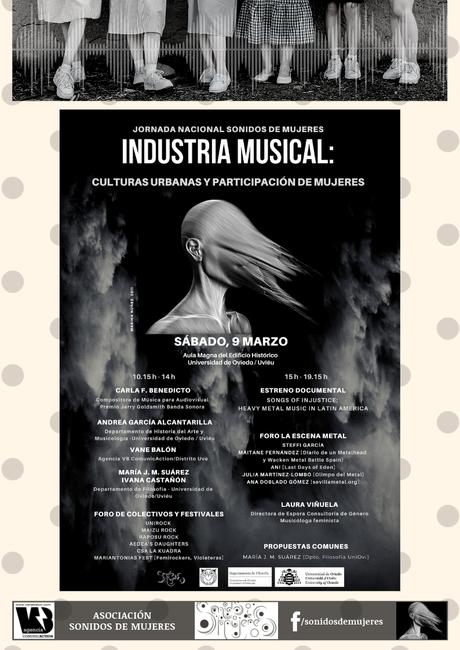 JORNADA NACIONAL SOBRE LA INDUSTRIA MUSICAL, CULTURAS URBANAS Y PARTICIPACIÓN DE MUJERES EN OVIEDO