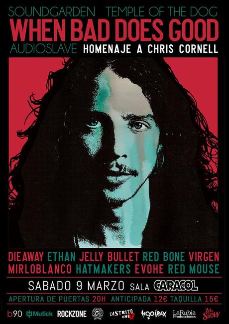 HOMENAJE A CHRIS CORNELL EN MADRID: UNA CITA HISTÓRICA CON MÁS DE 20 ARTISTAS UNIDOS