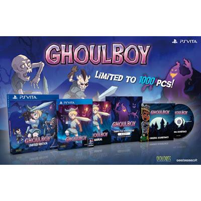 El juego de acción 2D Ghoulboy también en físico para Vita y PS4 El juego de acción 2D Ghoulboy también en físico para Vita y PS4